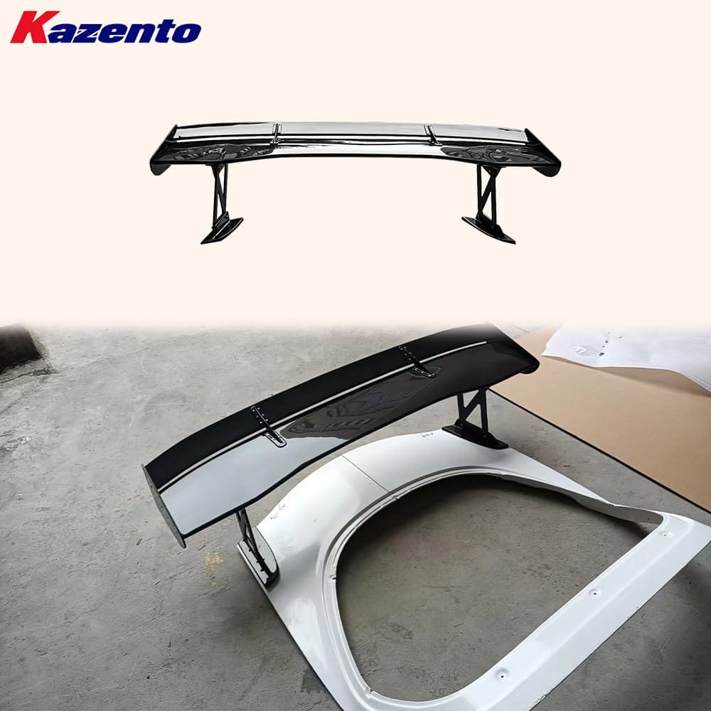 Kazento For Mazda RX-7 FD3S 91-02 VTX Style Carbon Fiber GT Spoiler Wing Body Kits Kazento Carbon Parts 车身侧板