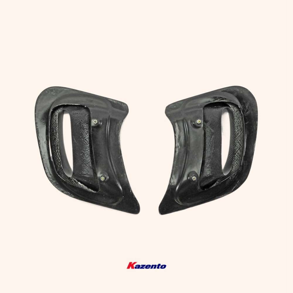 Kazento For Mazda Rx-7 Fd3S Re Style Fender Big Outlet Duct (2 Pcs) Carbon Fiber Kazento Carbon Parts 车身侧板 FD3S-BV-RE-CF