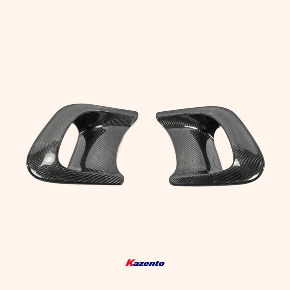 Kazento For Mazda Rx-7 Fd3S Re Style Fender Big Outlet Duct (2 Pcs) Carbon Fiber Kazento Carbon Parts 车身侧板 FD3S-BV-RE-CF