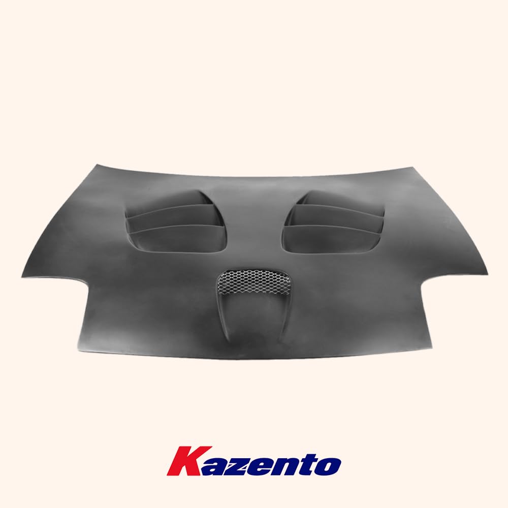Kazento For Mazda RX-7 RX7 FD3S FD SC Type Carbon Vented Cooling Front Hood Bonnet