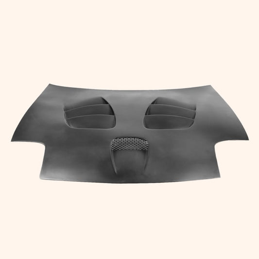 Kazento For Mazda RX-7 RX7 FD3S FD SC Type Vented Cooling Front Hood Bonnet FRP Unpaint Kazento Carbon Parts 引擎盖 FD3S-HOOD-SC-FRP