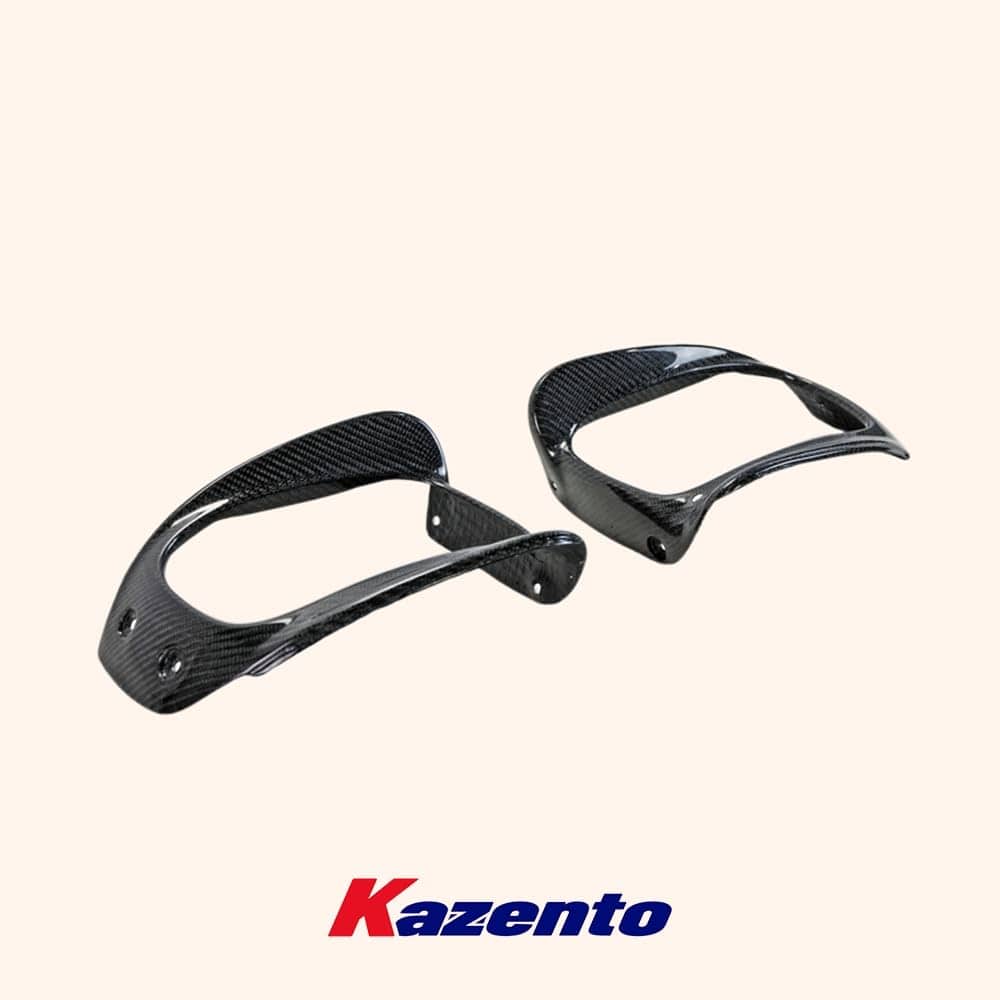 Kazento For Mazda RX-7 RX7 FD3S KZ Carbon Fiber Front Inner Headlight Inside Cover Trim Kazento Carbon Parts 车身侧板 FD3S-INHL-OE-CF