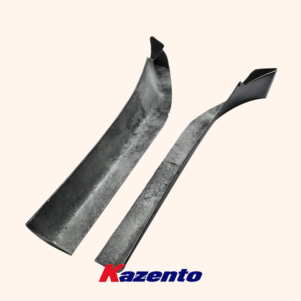 Kazento For Mazda RX7 FD FD3S RB Style Fiberglass FRP Unpaint Side Skirt Add On Body Kit Kazento Carbon Parts 车身侧板 FD3S-SS-RB-FRP
