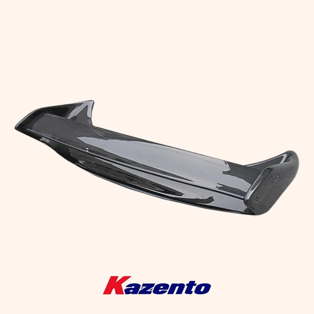 Kazento For Mazda RX7 FD3S MS Style Carbon Fiber Rear Trunk Boot Spoiler Wing Kits Kazento Carbon Parts 车身侧板 FD3S-RS-MS-CF