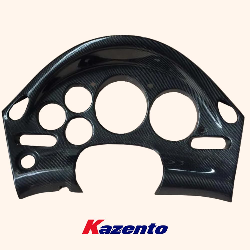 Kazento For Mazda RX7 FD3S (RHD Only) Interior Replacement Carbon Dash Cluster Cover Kazento Carbon Parts 车身侧板 FD3S-CLUSTER-RHD-CF