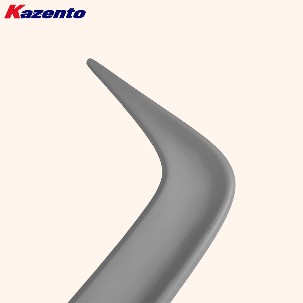 Kazento For Mazda RX7 RX-7 FC FC3S WG Style Rear Trunk Boot Lip Spoiler Wing FRP Unpaint Kazento Carbon Parts 车身侧板 FC3S-RS-W-FRP