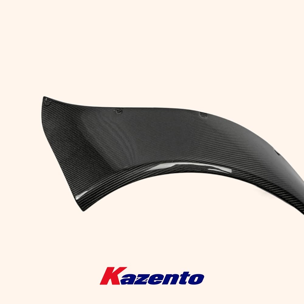 Kazento For Mazda RX7 RX-7 FD3S RB Style Carbon Fiber Rear Wide Fender Flare Add On Kazento Carbon Parts 车身侧板 FD3S-RF-RB-CF