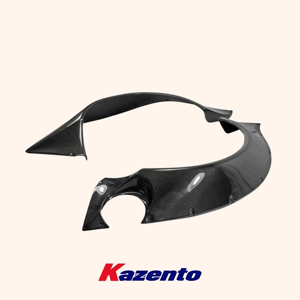 Kazento For Mazda RX7 RX-7 FD3S RB Style Carbon Fiber Rear Wide Fender Flare Add On Kazento Carbon Parts 车身侧板 FD3S-RF-RB-CF