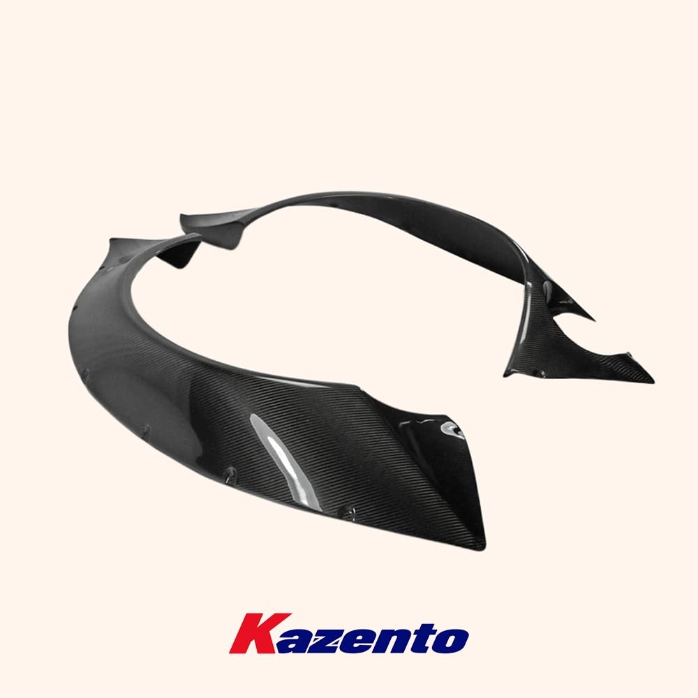 Kazento For Mazda RX7 RX-7 FD3S RB Style Carbon Fiber Rear Wide Fender Flare Add On Kazento Carbon Parts 车身侧板 FD3S-RF-RB-CF