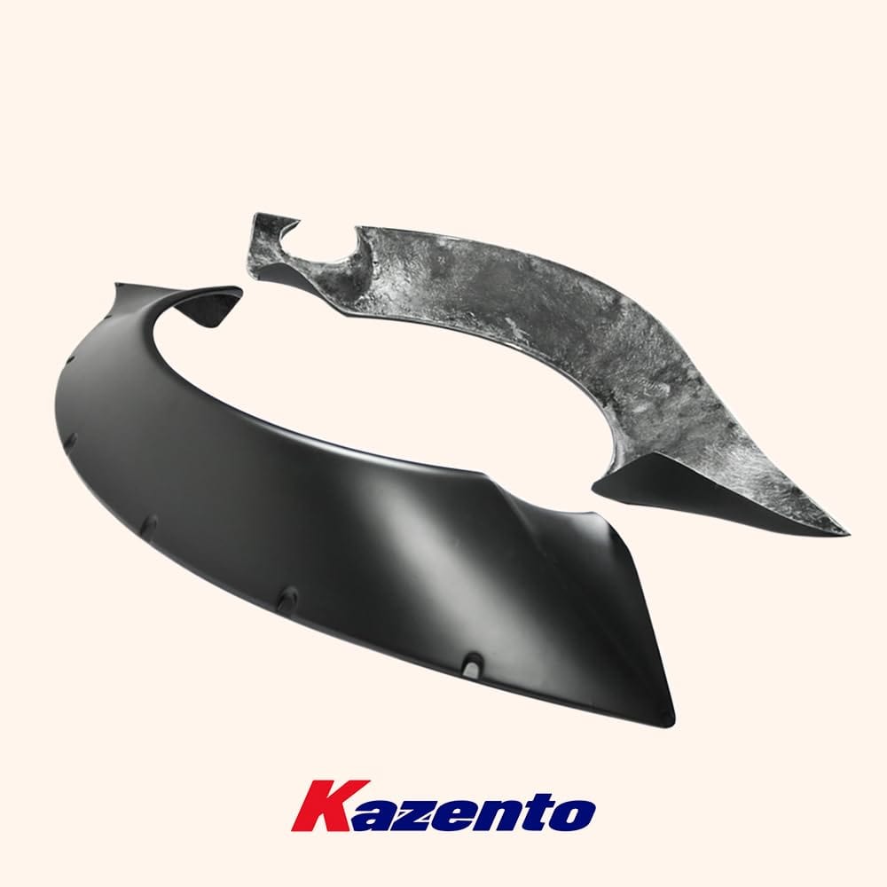 Kazento For Mazda RX7 RX-7 FD3S RB Style Fiberglass FRP Unpaint Rear Fender Flare Add On Kazento Carbon Parts 车身侧板 FD3S-RF-RB-FRP