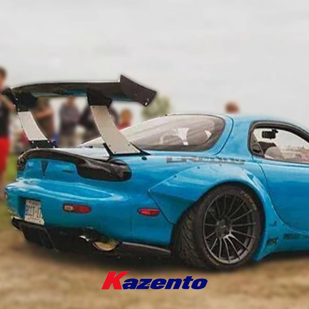 Kazento For Mazda RX7 RX-7 FD3S RB Style Fiberglass FRP Unpaint Rear Fender Flare Add On Kazento Carbon Parts 车身侧板 FD3S-RF-RB-FRP