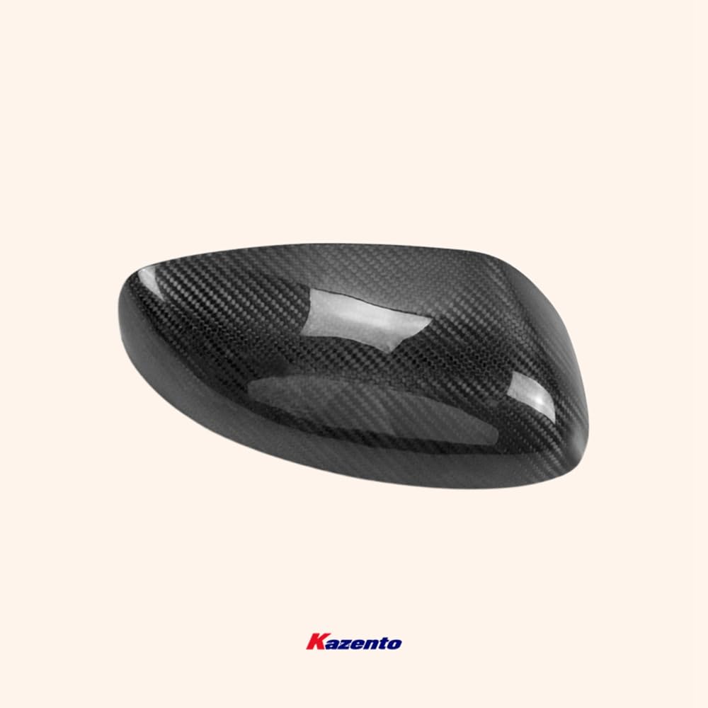 Kazento For Mazda Rx8 Carbon Side Mirror Cover Rearview Mirror Guard Covers Carbon Fiber Kazento Carbon Parts 车身侧板 RX8-MC-CF