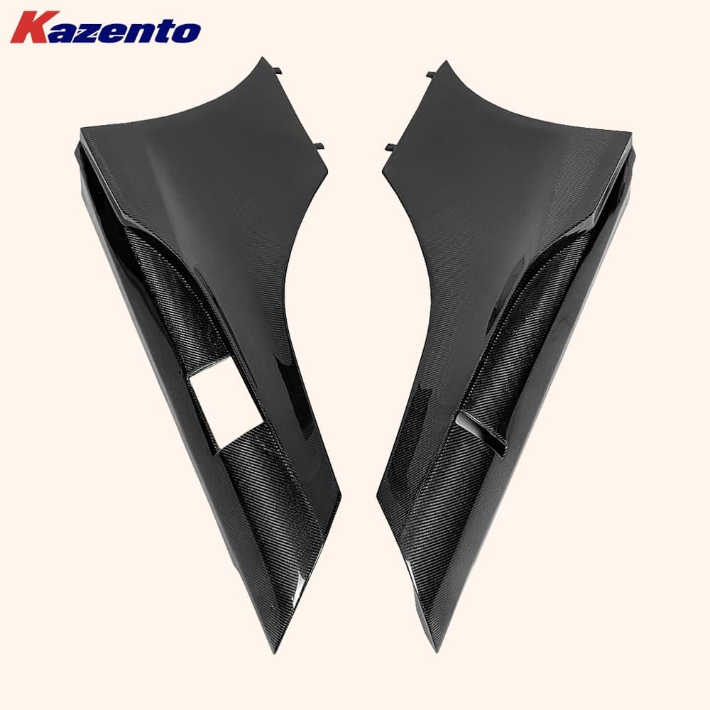 Kazento For Mclaren MP4-12C 2011-14 675LT Style Carbon Fiber Side Skirts 6pcs Kazento Carbon Parts 车身侧板 12C-SS-CF