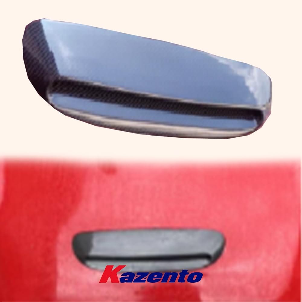Kazento For Mini Cooper F56 Dry Carbon Fiber DS Style Hood Bonnet Scoop Air Vent Cover