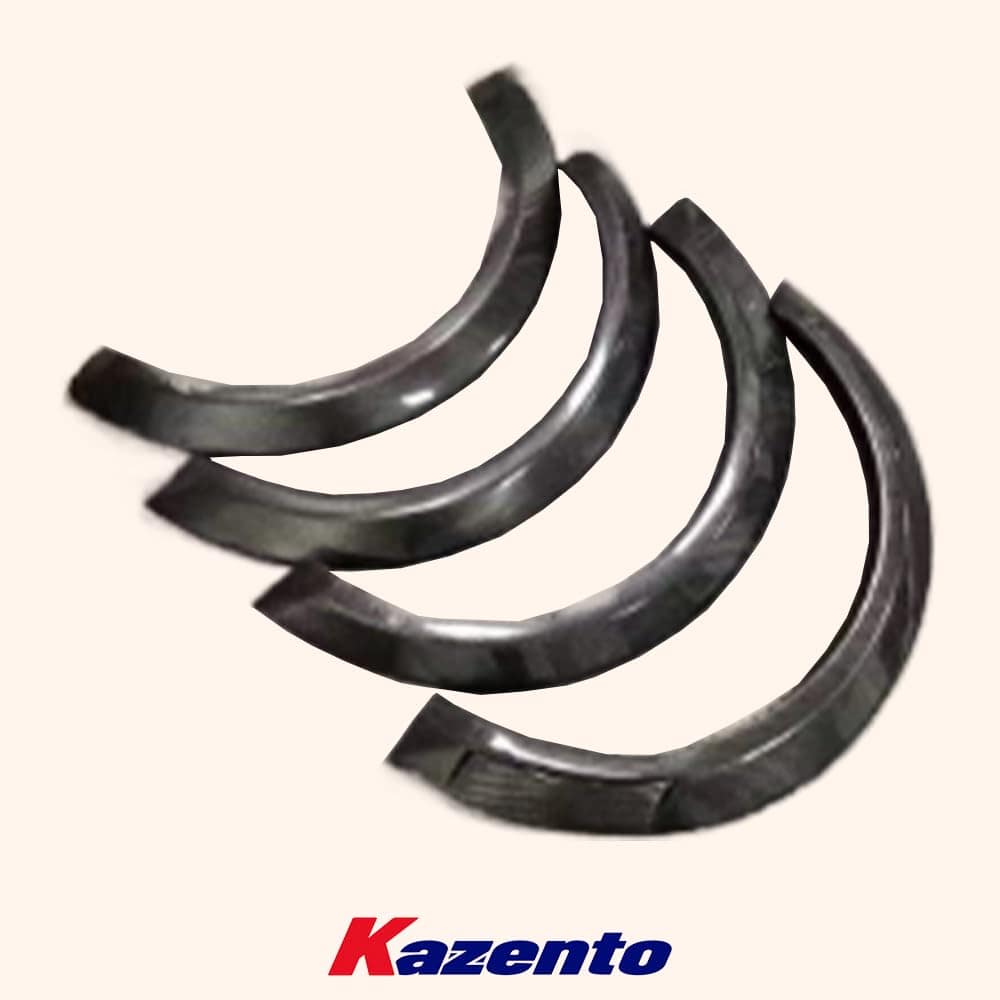 Kazento For Mini Cooper F56 Dry Carbon Fiber Fender Flare Wheel Arch Eyebrow Cover Kits