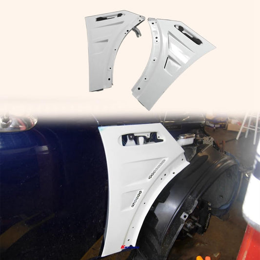 Kazento For Mini R50 R52 R53 Mini Cooper S Epa Type Front Fender Fiber Glass Kazento Carbon Parts 车身侧板 R53-FF-EPA-FRP