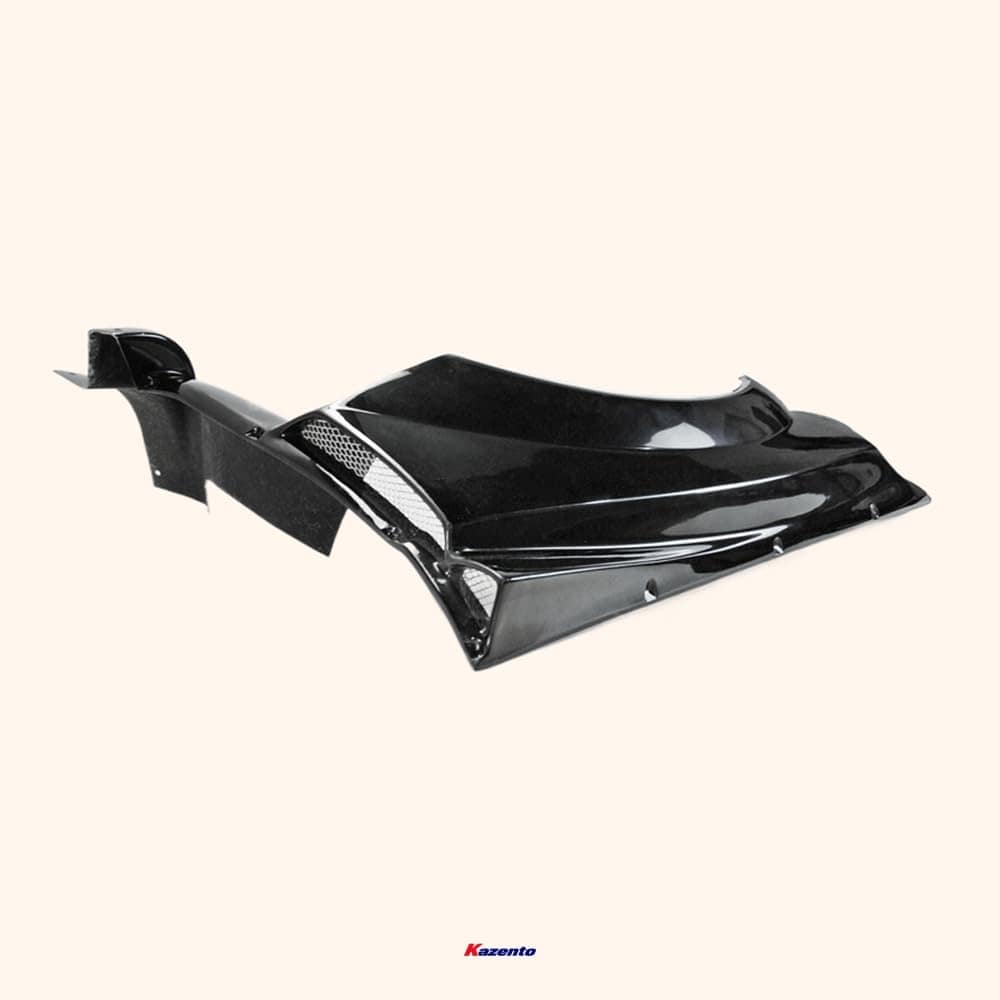 Kazento For Mitsubishi Evo 10 Vrsv2 Wide Style Style Front Fender With Add On 4Pcs Fiber Glass Kazento Carbon Parts 车身侧板 EVO10-FF-VA2-FRP
