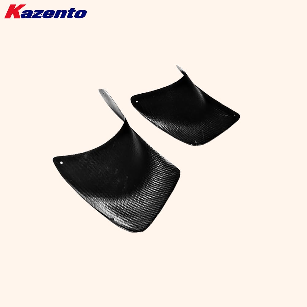 Kazento For Mitsubishi EVO 10 X 07-16 OE Style Carbon Rear Bumper Exhuast Heat Shield