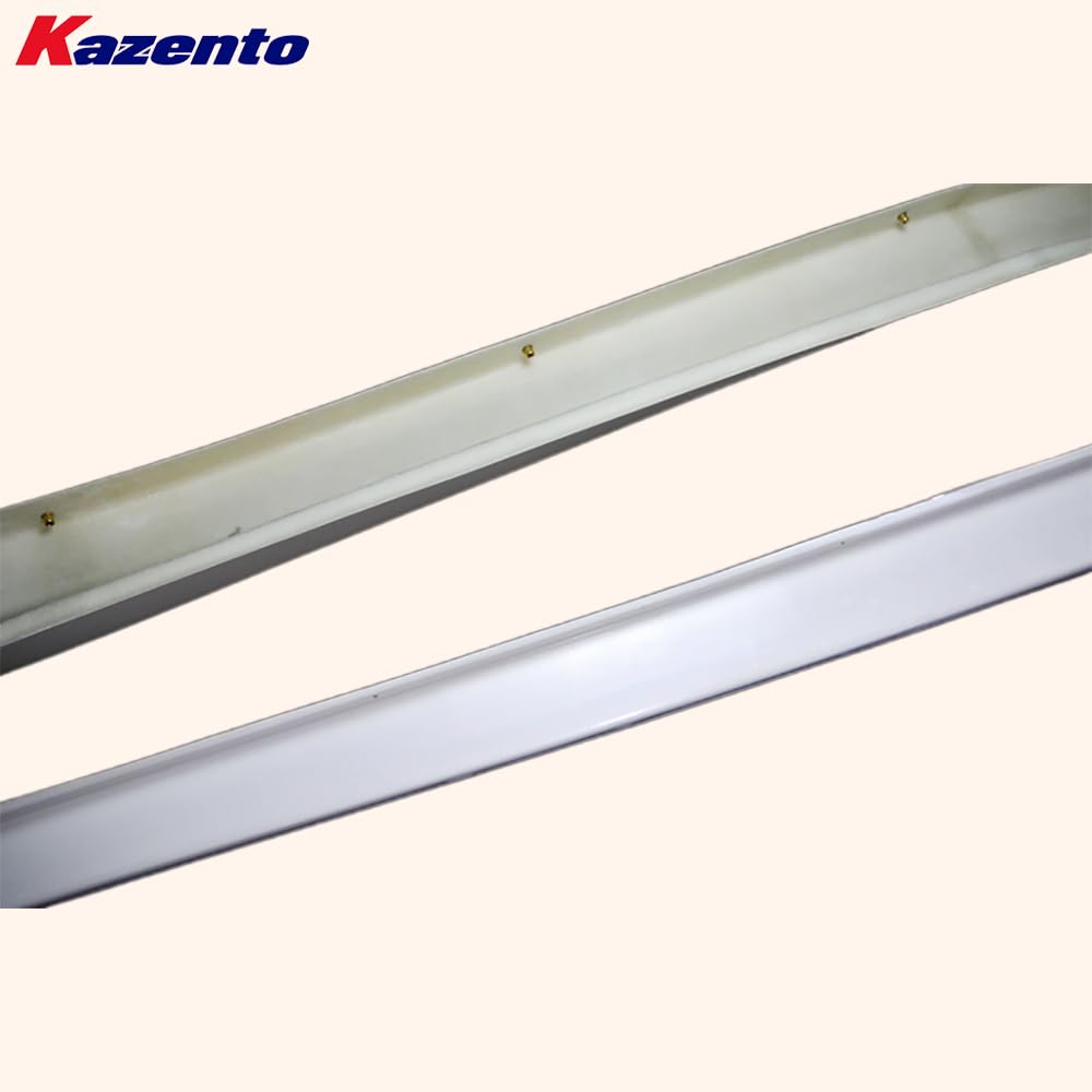 Kazento For Mitsubishi EVO 10 X CZ4A 07-16 VRS Style Wide Fiberglass Side Skirts 2pcs