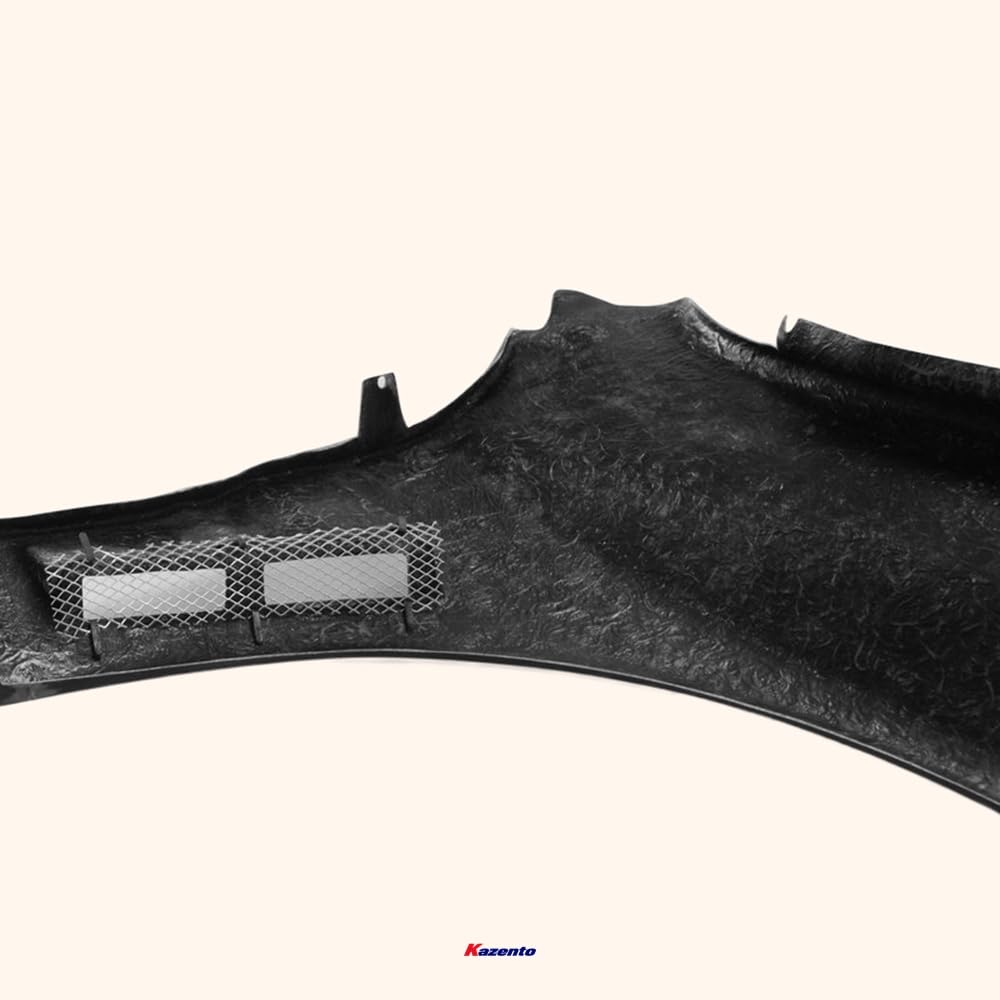 Kazento For Mitsubishi Evo 8 9 Ap Style Wide Body Front Fender +40Mm Fiber Glass Kazento Carbon Parts 车身侧板 EVO8-FF-APR-WIDE-FRP