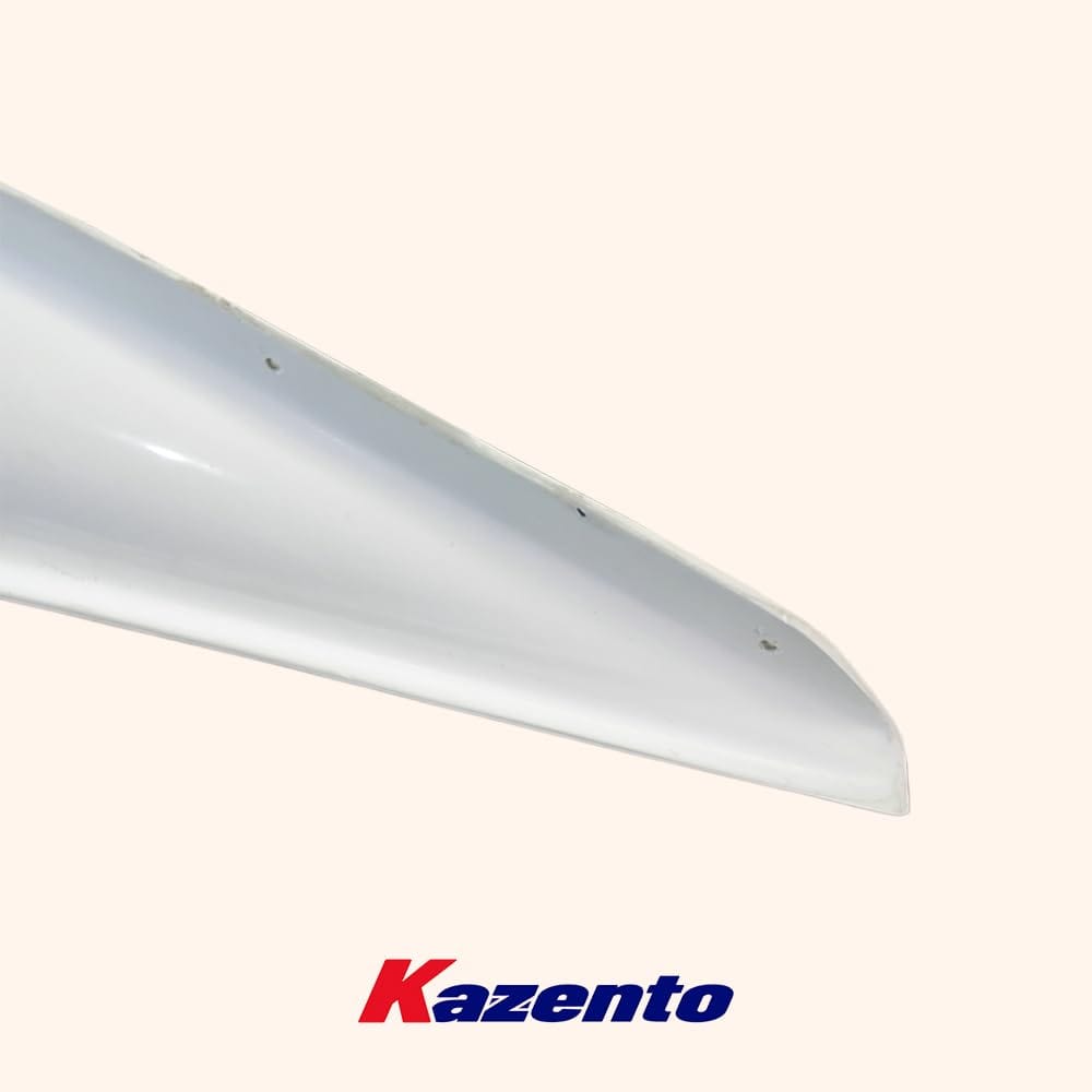 Kazento For Mitsubishi EVO Evolution 10 VRS Style Fiberglass Unpaint Front Bumper Canard