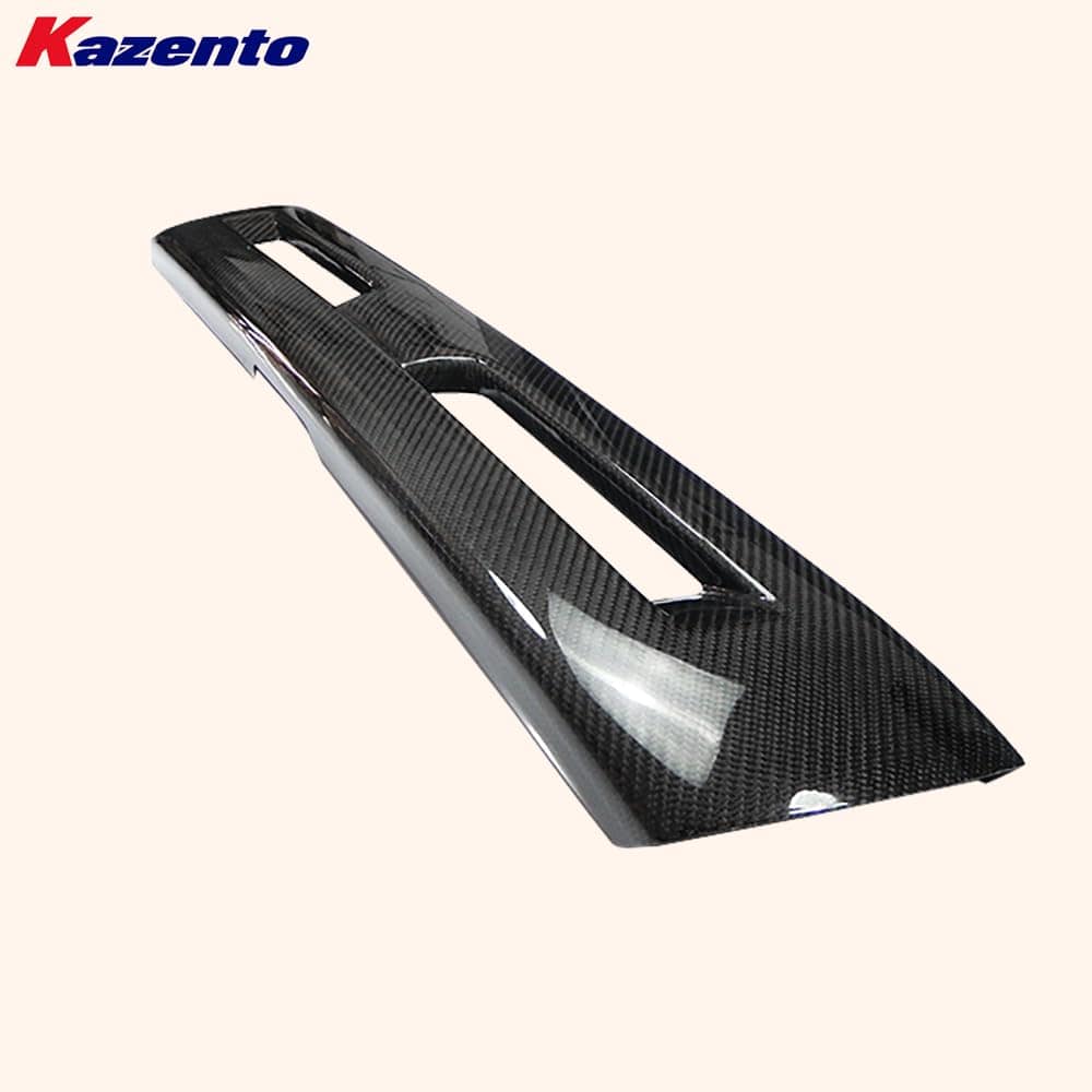 Kazento For Mitsubishi Evolution EVO 10 CZ4A 07-16 Carbon OE Style Front Grill Cover Kazento Carbon Parts 车身侧板 EVO10-FG-CF