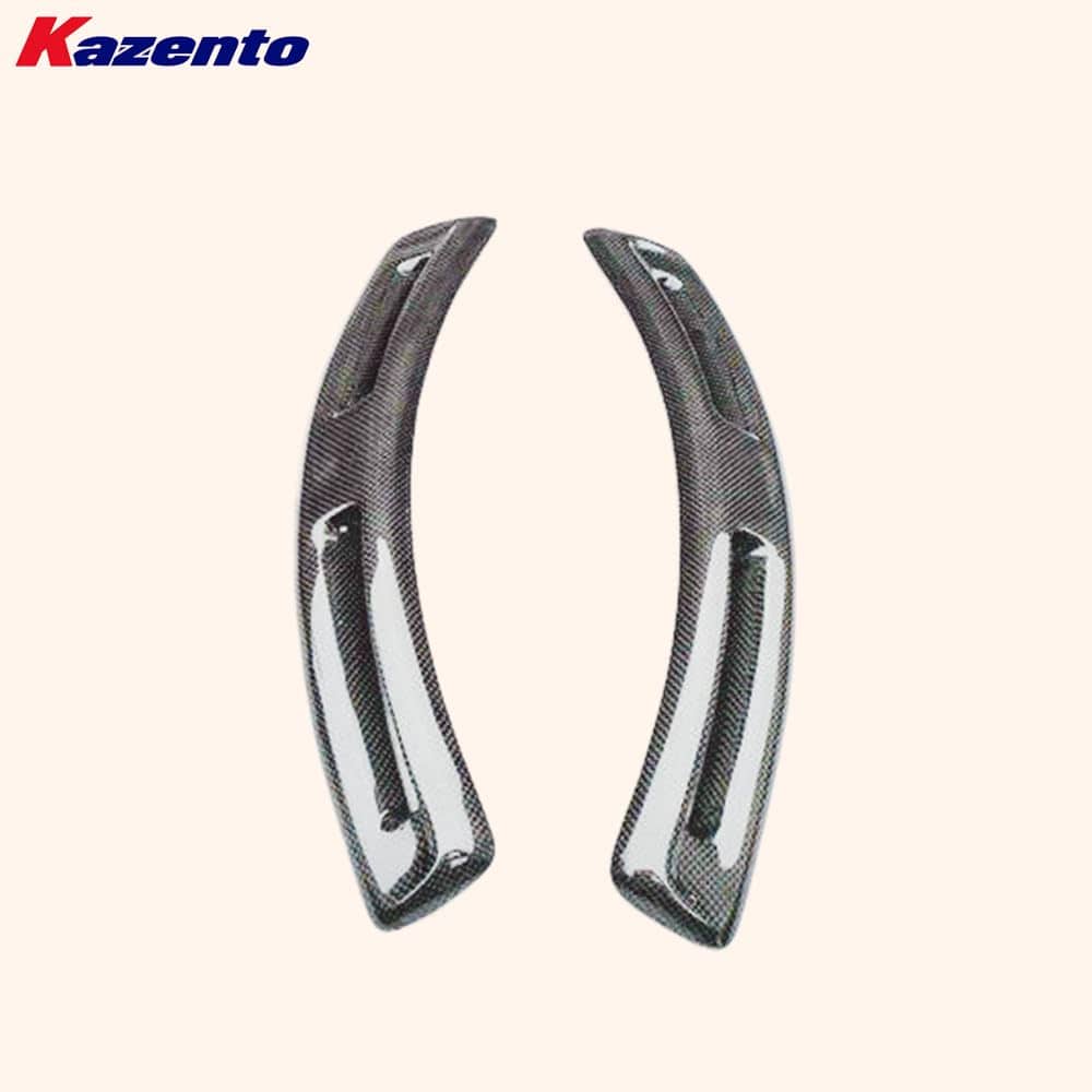 Kazento For Mitsubishi Evolution EVO 10 CZ4A 07-16 V-Style Carbon Front Fender Vents