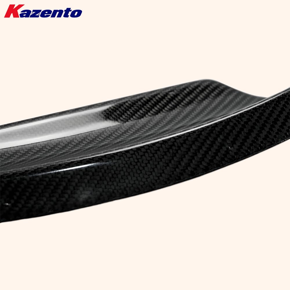 Kazento For Mitsubishi Evolution X EVO 10 CZ4A 07-16 VRS Carbon Front Bumper Canard 4pcs