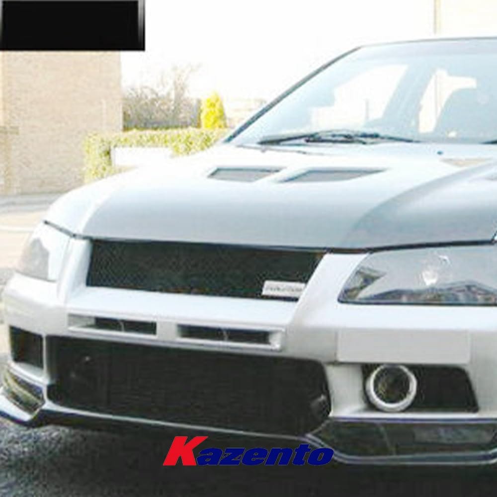 Kazento For Mitsubishi Lancer Evolution VII EVO 7 GTA CT9A Sedan 01-03 Carbon Front Lip Kazento Carbon Parts 车身侧板 EVO7-FL-VA-CF