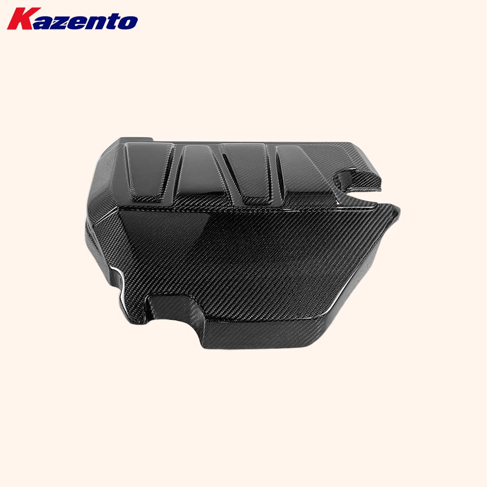 Kazento For Mitsubishi Lancer Evolution X EVO 10 CZ4A Sedan 07-16 OE Carbon Engine Cover Kazento Carbon Parts 车身侧板 EVO10-ENGINE-OE-CF