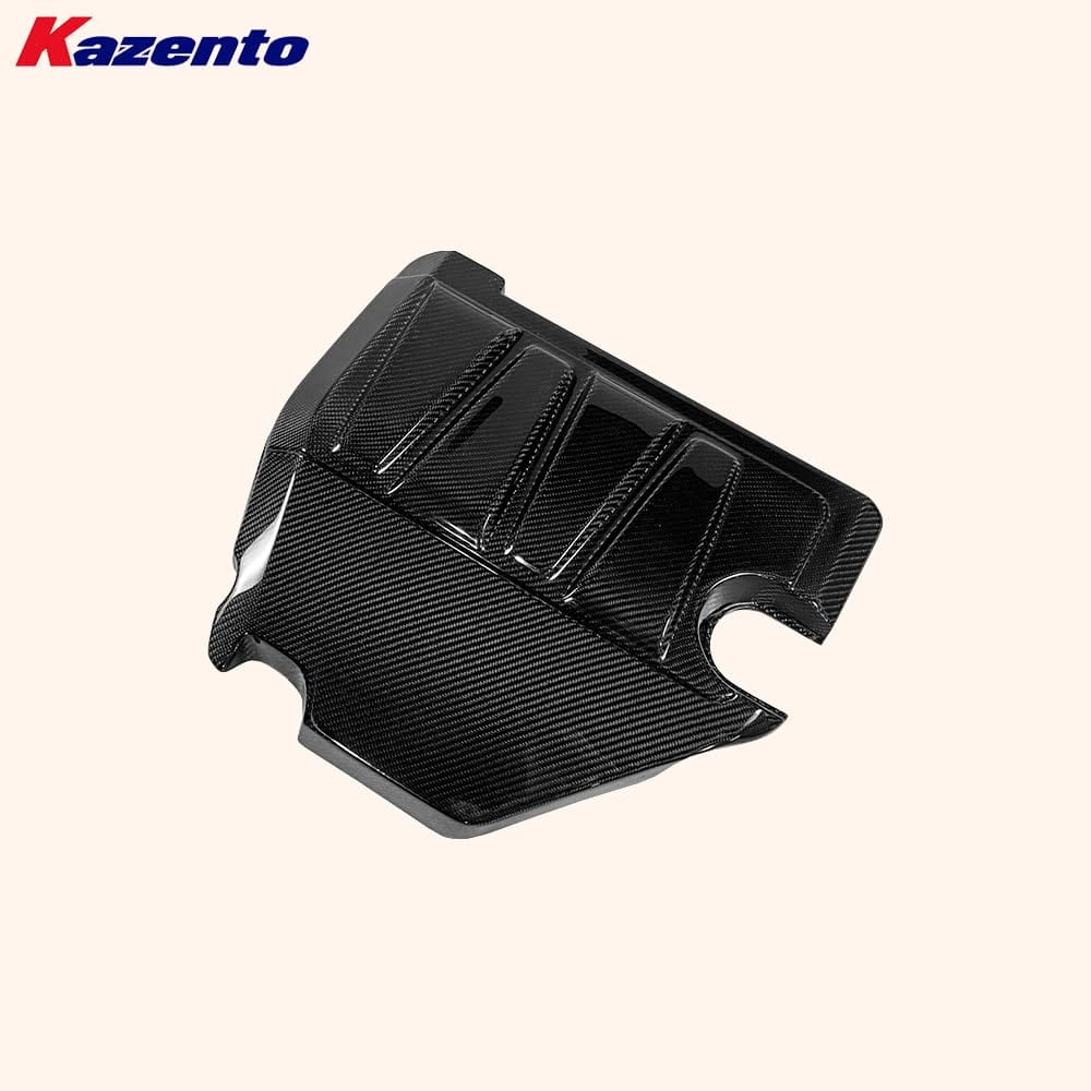 Kazento For Mitsubishi Lancer Evolution X EVO 10 CZ4A Sedan 07-16 OE Carbon Engine Cover Kazento Carbon Parts 车身侧板 EVO10-ENGINE-OE-CF