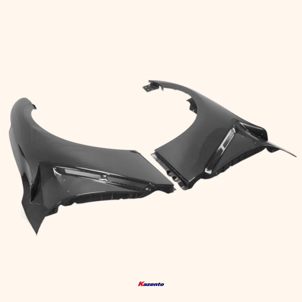 Kazento For Nissan 08-16 R35 Gtr Cba Dba Ni-Style Front Fender Carbon Fiber Kazento Carbon Parts 车身侧板 R35-FF-NIS-CF