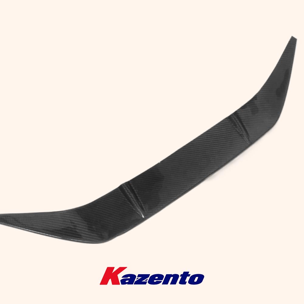 Kazento For Nissan 17- R35 GTR Type M Carbon Fiber Front Bumper Hood Grille Cover