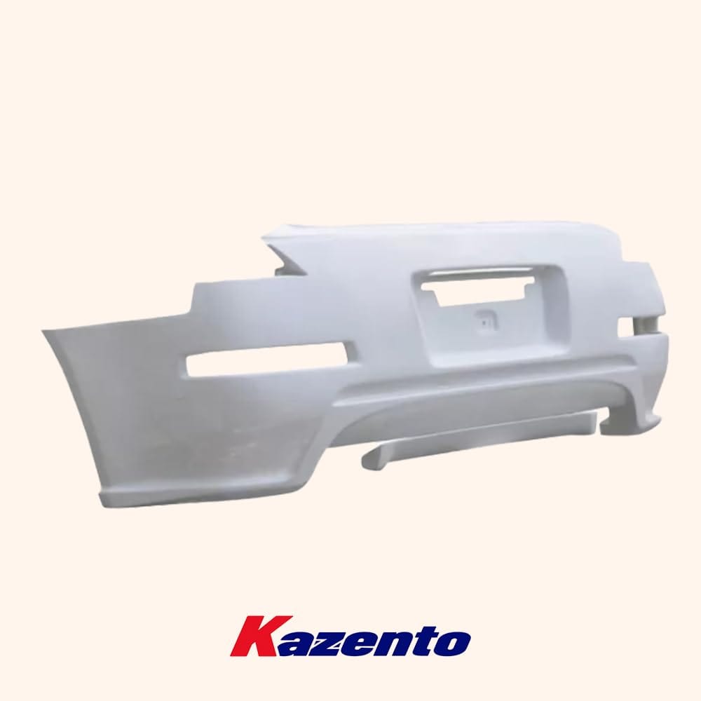 Kazento For Nissan Fairlady Z33 350Z ING Style Fiberglass Wide Body Rear Bumper With Lip Kazento Carbon Parts 车身侧板 350Z-RB-ING-FRP