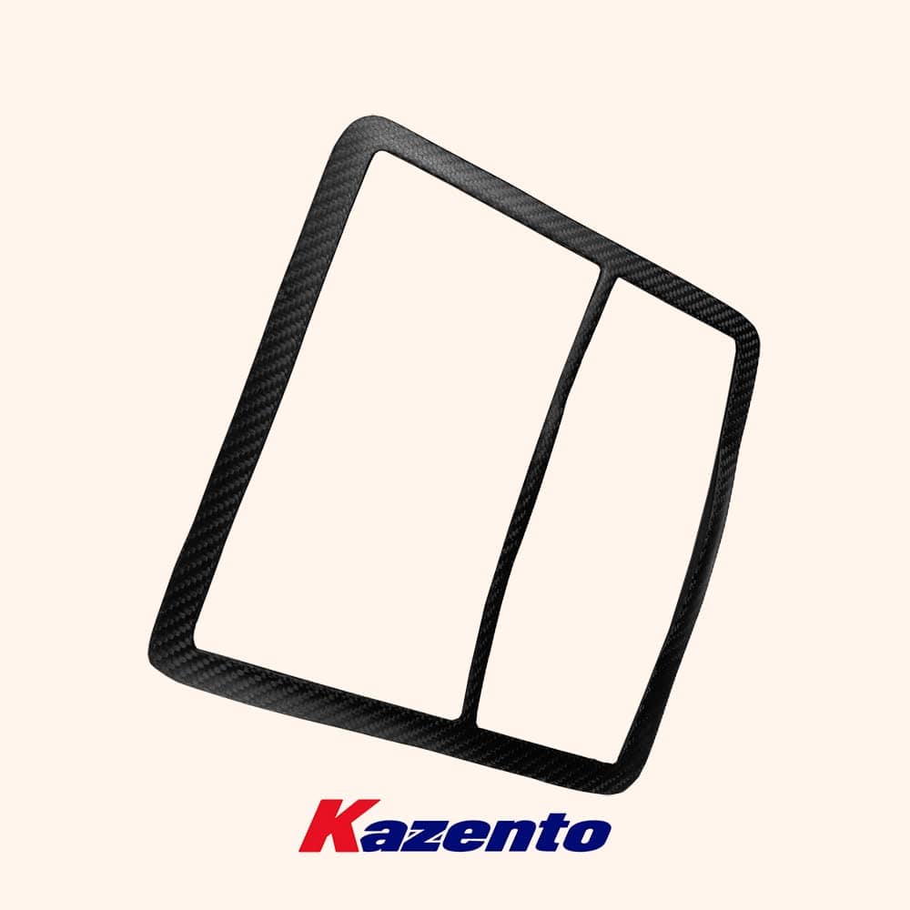 Kazento For Nissan GTR R35 2008-2016 (LHD) Matte Carbon Map Light Surround Trim Kazento Carbon Parts 车身侧板 R35-MAP-MCF