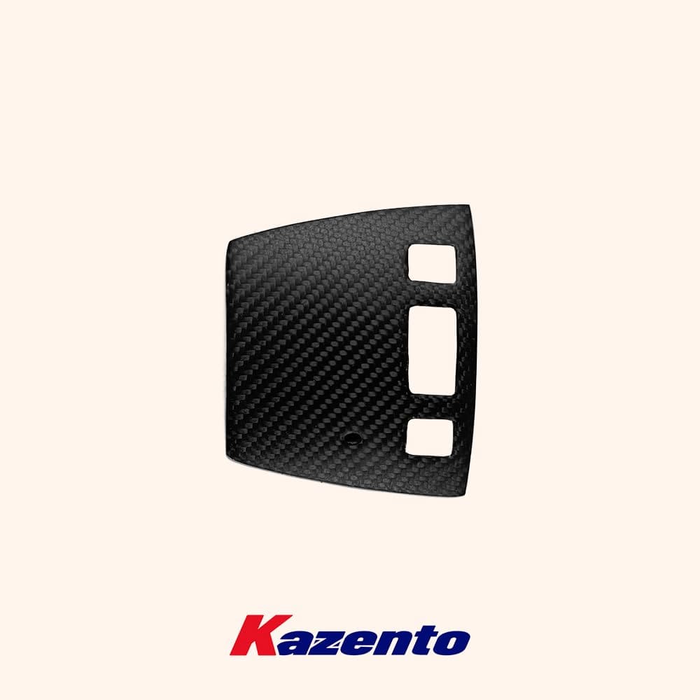 Kazento For Nissan GTR R35 2008-2016 (LHD) Matte Carbon Map Light Surround Trim Kazento Carbon Parts 车身侧板 R35-MAP-MCF