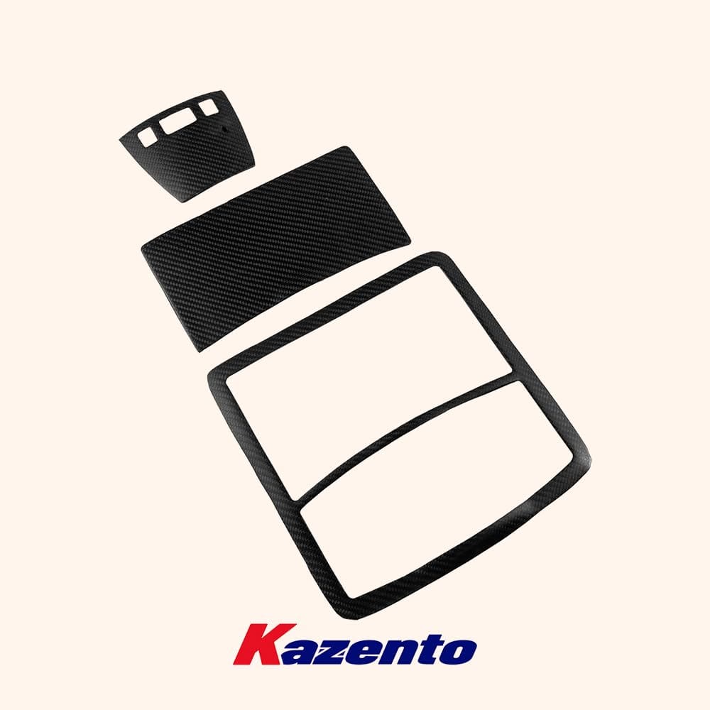 Kazento For Nissan GTR R35 2008-2016 (LHD) Matte Carbon Map Light Surround Trim Kazento Carbon Parts 车身侧板 R35-MAP-MCF