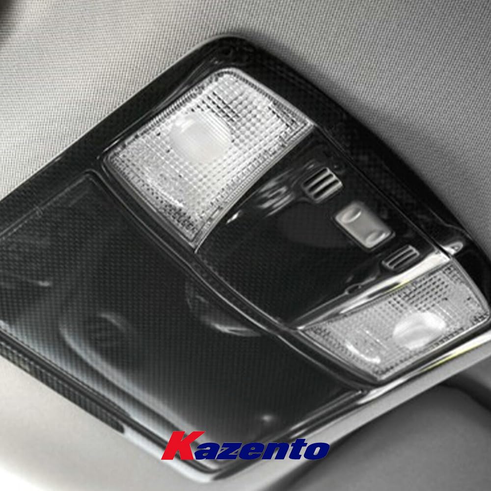 Kazento For Nissan GTR R35 2008-2016 (LHD) Matte Carbon Map Light Surround Trim Kazento Carbon Parts 车身侧板 R35-MAP-MCF