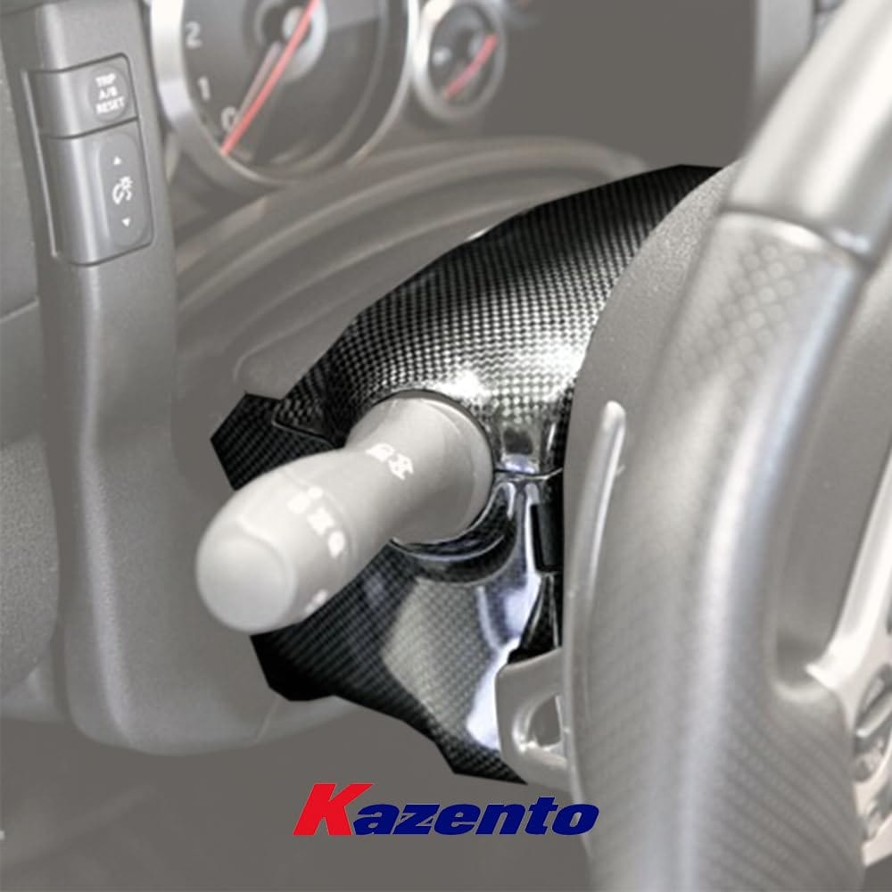 Kazento For Nissan GTR R35 2008-2016 (LHD) Matte Carbon Steering Column Surround Trim Kazento Carbon Parts 车身侧板 R35-COLUMN-MCF