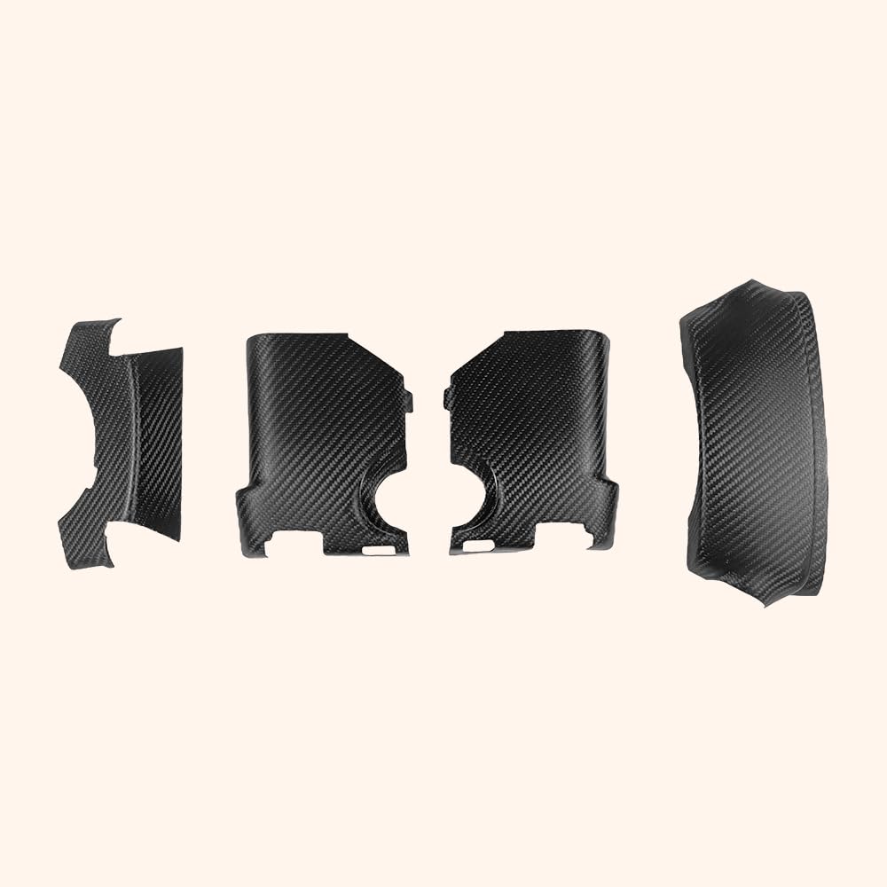 Kazento For Nissan GTR R35 2008-2016 (LHD) Matte Carbon Steering Column Surround Trim Kazento Carbon Parts 车身侧板 R35-COLUMN-MCF