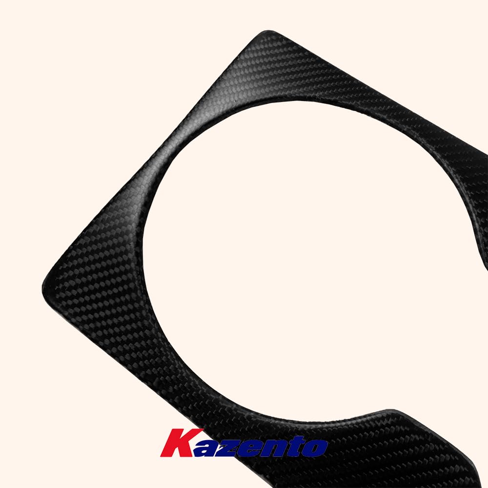 Kazento For Nissan GTR R35 2008-24 Matte Carbon Rear Seat Speaker Cover Interior Kits