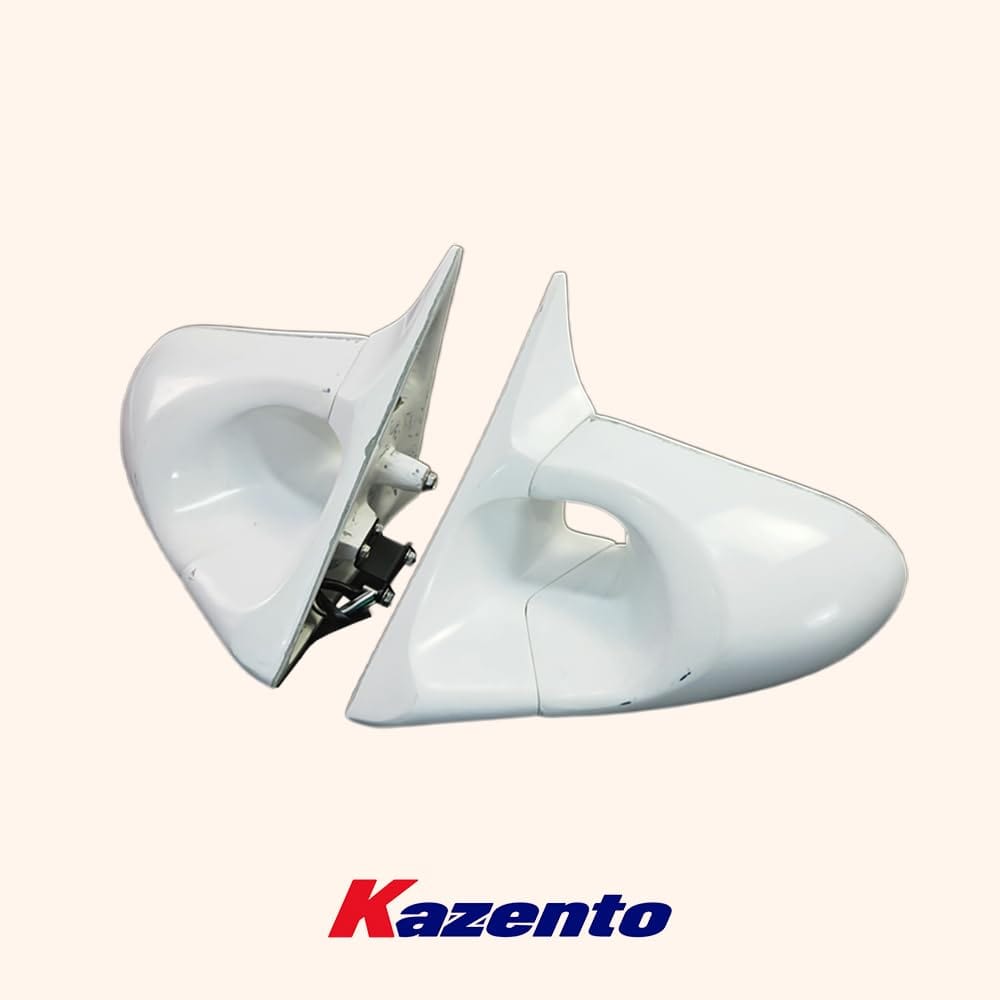 Kazento For Nissan HR34 Skyline Sedan (4D RHD only) Fiberglass Unpaint Aero Mirror Model Kazento Carbon Parts 车身侧板 R344D-MC-TI-GND-R-FRP
