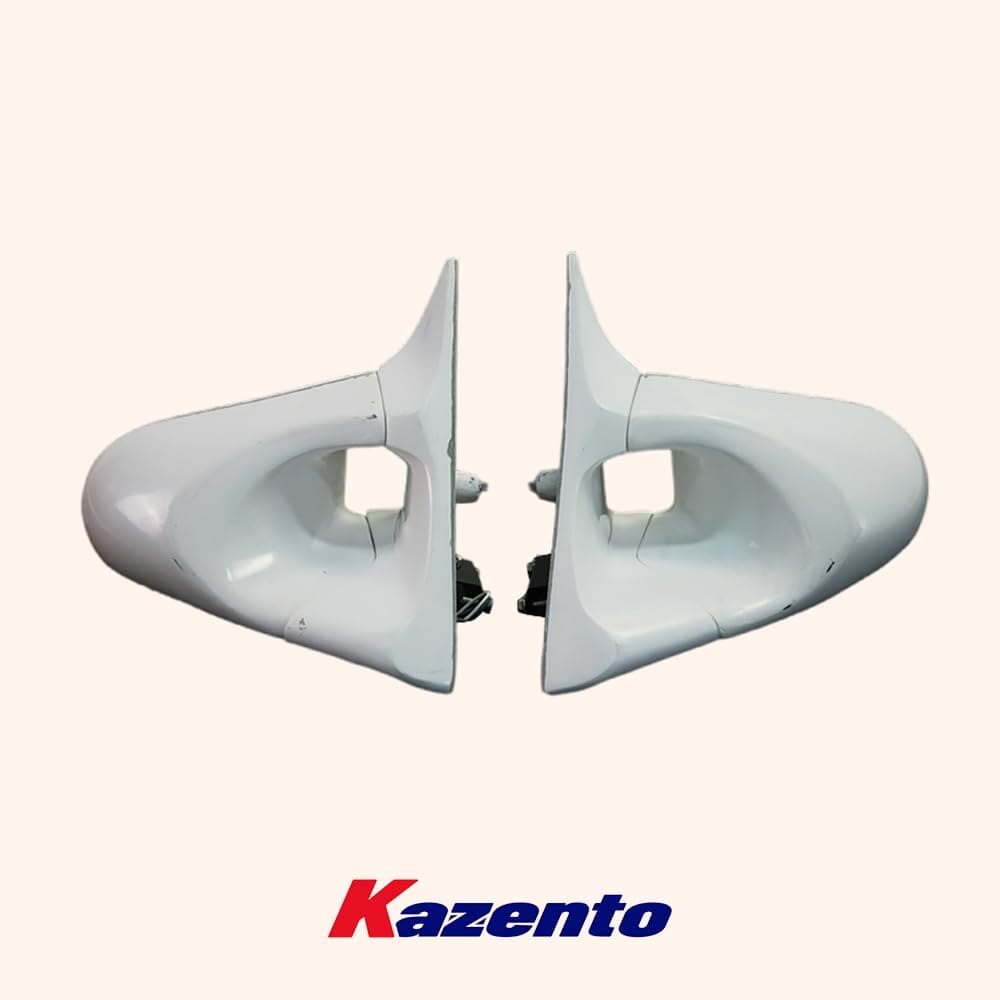 Kazento For Nissan HR34 Skyline Sedan (4D RHD only) Fiberglass Unpaint Aero Mirror Model Kazento Carbon Parts 车身侧板 R344D-MC-TI-GND-R-FRP
