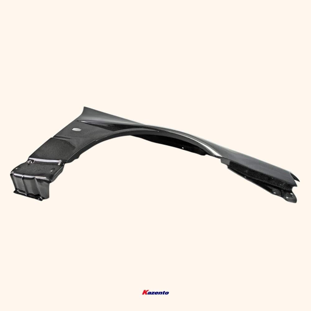 Kazento For Nissan R34 Gtr Bnr34 Bv2 Style Front Vented Fender Carbon Fiber