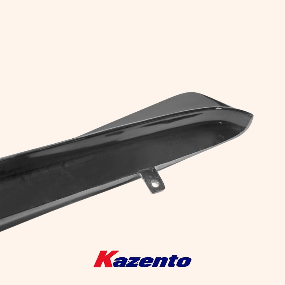 Kazento For Nissan R34 Skyline Sedan (4Dr only) HSM Fiberglass Unpaint Rear Spat Splitter Kazento Carbon Parts 车身侧板 R34-SPAT-HSM-4DR-FRP