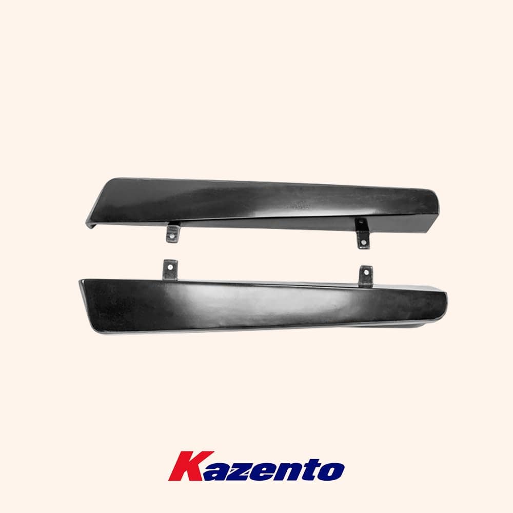 Kazento For Nissan R34 Skyline Sedan (4Dr only) HSM Fiberglass Unpaint Rear Spat Splitter Kazento Carbon Parts 车身侧板 R34-SPAT-HSM-4DR-FRP