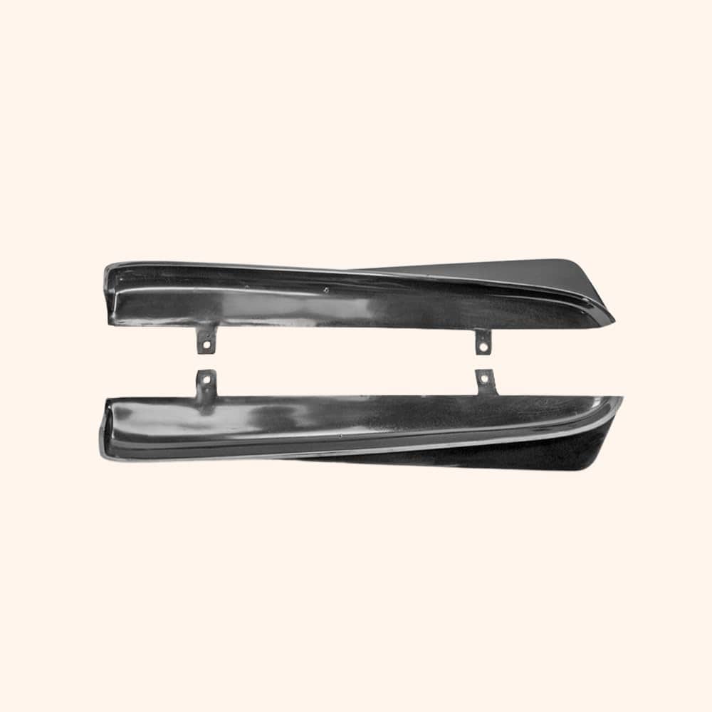 Kazento For Nissan R34 Skyline Sedan (4Dr only) HSM Fiberglass Unpaint Rear Spat Splitter Kazento Carbon Parts 车身侧板 R34-SPAT-HSM-4DR-FRP