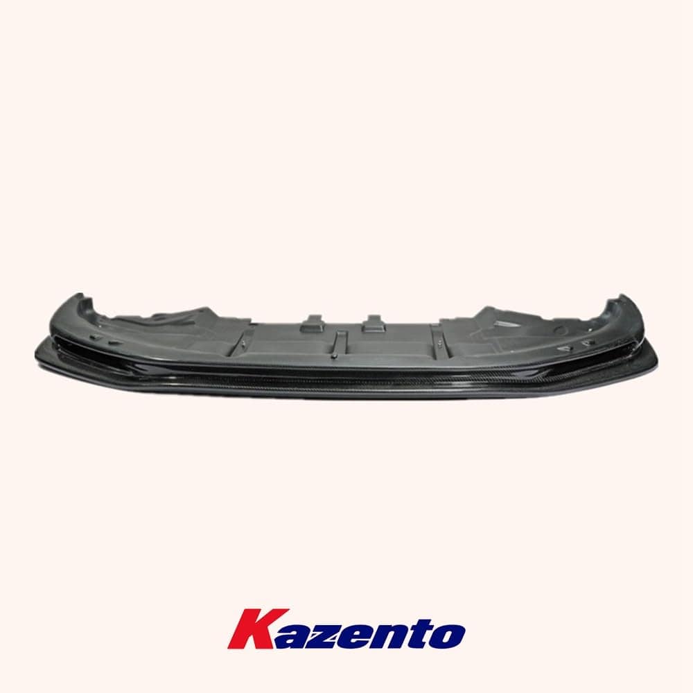 Kazento For Nissan R35 09-11 (Pre-facelift) GTR AS Style Carbon Fiber Front Bumper Lip Kazento Carbon Parts 车身侧板 R35-FL-AS-CF