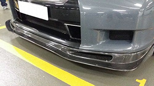 Kazento For Nissan R35 09-11 (Pre-facelift) GTR AS Style Carbon Fiber Front Bumper Lip Kazento Carbon Parts 车身侧板 R35-FL-AS-CF