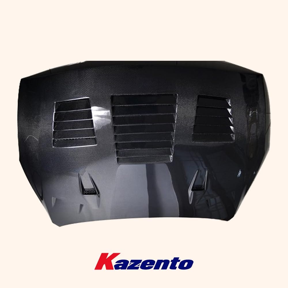 Kazento For Nissan R35 GTR 08-16 GT Style Carbon Fiber Front Bumper Hood Bonnet Body Kit Kazento Carbon Parts 车身侧板 R35-HOOD-GTC-CF